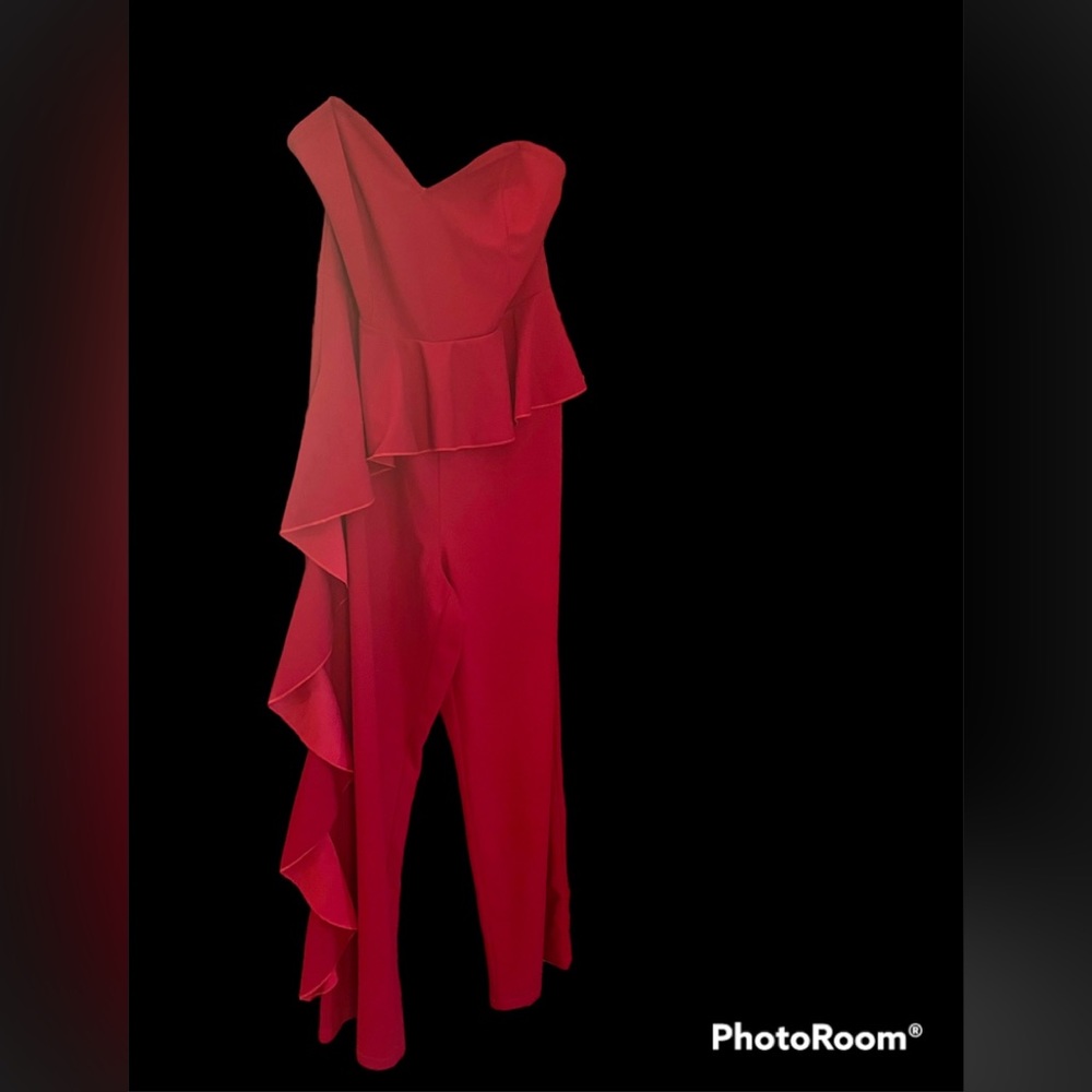 FTF RED JUMPSUIT- NWT